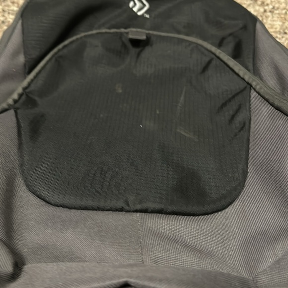 🛍️FOUR 4 THIRTY🛍️ Men’s Black Gray Multi-Zip Laptop Multi-Pockets Backpack - Picture 3 of 9